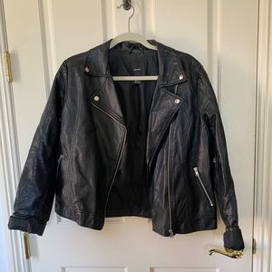 Forever 21 Faux Lather Jacket